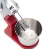 Mixer Cu Bol HAUSBERG HB-3551RS, 7 viteze, putere 250W, BOL DIN INOX DE 2L, Rosu