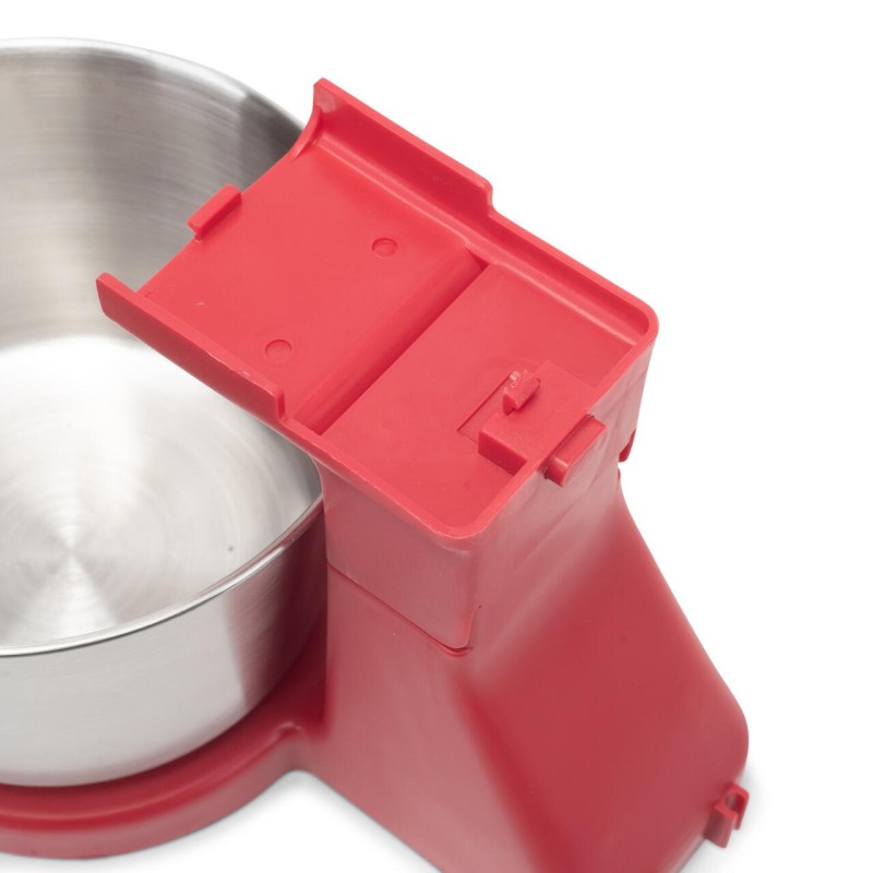 Mixer Cu Bol HAUSBERG HB-3551RS, 7 viteze, putere 250W, BOL DIN INOX DE 2L, Rosu