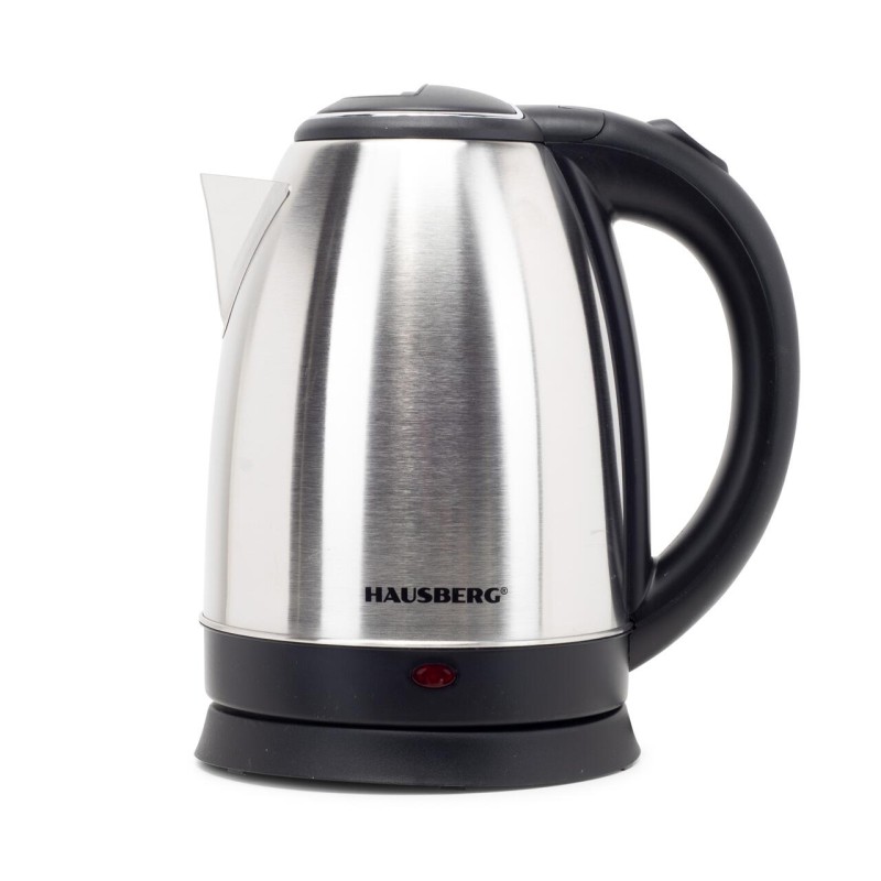 Cana fierbator inox Hausberg HB-3615, 1500 W, 1.8 L, suport rotativ, sistem de protectie