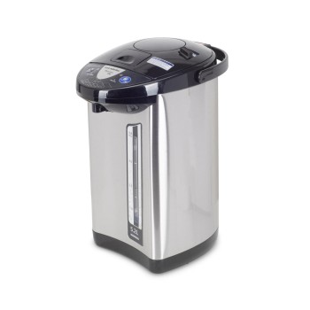 Fierbator electric si Termos HAUSBERG HB-3645IN, 750-900W, 220-240V, 5,2L, Mentinerea calda a lichidelor, Indicator al nivelului apei, Protectie impotriva incalzirii, Thermo Pot, Inox