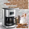 Filtru cafea digital cu functie de programare HAUSBERG HB3755, 1000-1200 W, 1.8 l, Wifi, afisaj LED, sistem de protectie, Inox