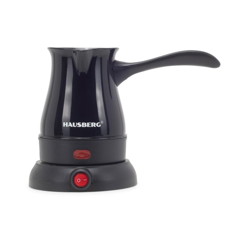 Ibric electric pentru cafea Hausberg HB-3810NG, Putere 600W, Capacitate 800 ml, Negru