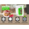 Mixer de mana Hausberg HB-4120VR, 300W ,5 viteze, Functie Turbo, Teluri si carlige metalice, Verde/Alb