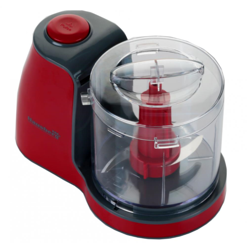 Tocator electric Hausberg HB-4504RS, putere 80 W, Motor cupru, Rosu