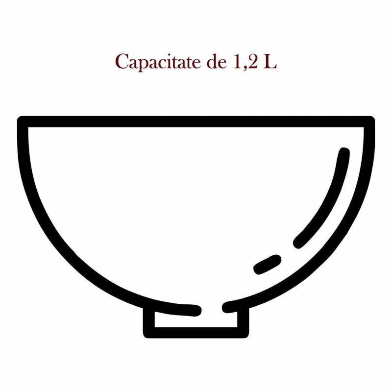 Tocator electric HAUSBERG HB-4507IN, 400-500W, 1 treapta de viteza, 1.2 litri, bol din sticla, 6 cutite cu lame din otel inoxidabil, argintiu