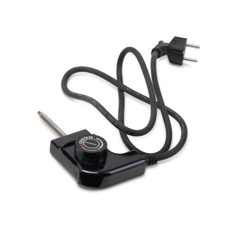 Gratar electric Hausberg HB-536, suprafata neaderenta, detasabila, maro