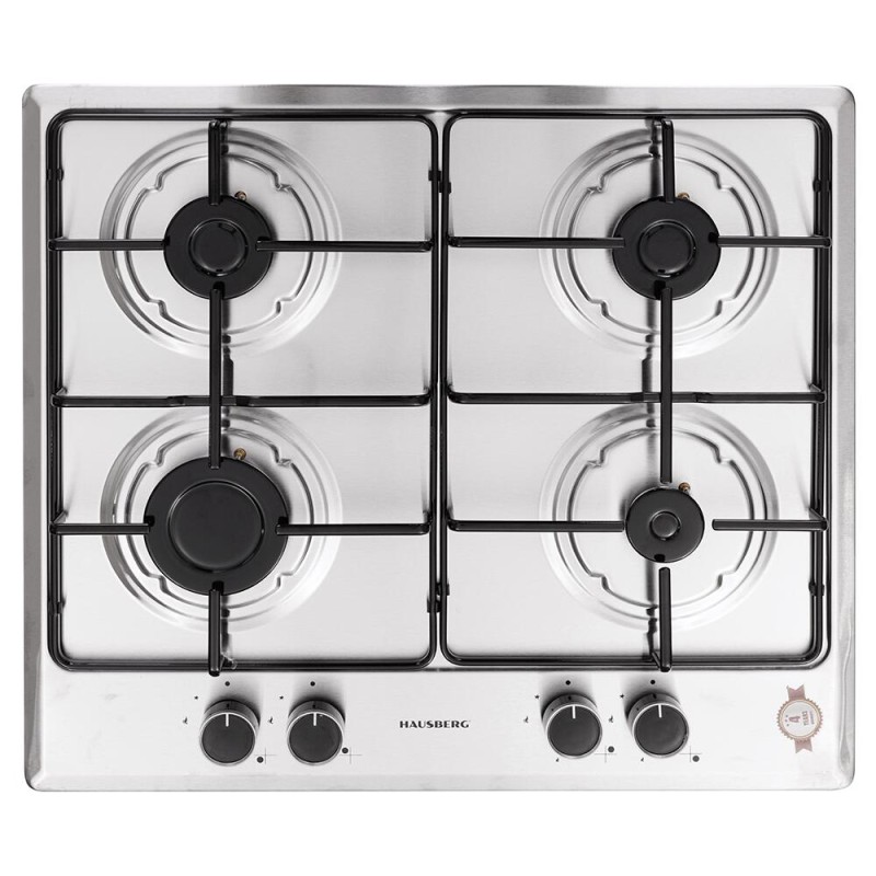 Pachet incorporabil Cuptor electric Hausberg HB-8051IN, Clasa A, 76L, 2000W, Negru/Inox Plita Incorporabila HB-555, 4 arzatoare, Gaz, Inox Hota incorporabila telescopica HB-1280, Putere de absorbtie 280 m3/h, 1 motor, 60 cm, Alb