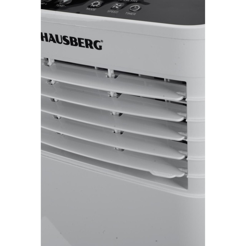 Aparat aer conditionat portabil Hausberg HB-5960AB, 9000 BTU, 1920W, 300 m3/h, LCD, alb