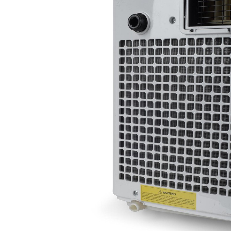 Aparat aer conditionat portabil Hausberg HB-5960AB, 9000 BTU, 1920W, 300 m3/h, LCD, alb