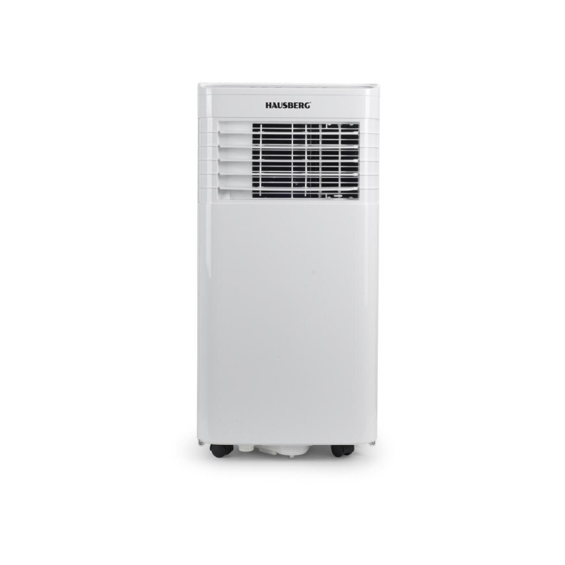 Aparat aer conditionat portabil Hausberg HB-5960AB, 9000 BTU, 1920W, 300 m3/h, LCD, alb