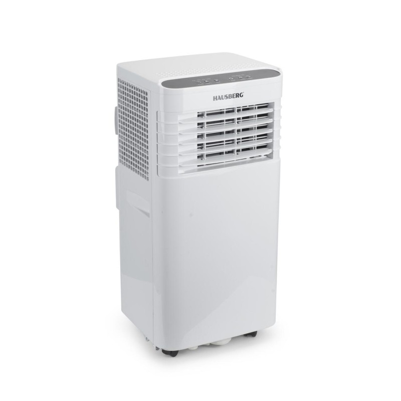 Aparat aer conditionat portabil Hausberg HB-5960AB, 9000 BTU, 1920W, 300 m3/h, LCD, alb