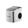 Aparat de preparat gheata HAUSBERG HB-6019IN, capacitate vas apa 1.2 litri, productie cuburi gheata 12-15 kg / 24 ore, capacitate de stocare 0.6 kg, 9 cuburi/6-9 min, argintiu