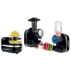Robot bucatarie 3 in 1 Hausberg HB-7521NG, 5 palnii, 180 RPM, 150 W, Negru