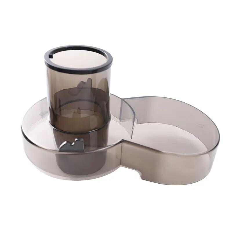 Storcator de fructe si legume Hausberg HB-7645, 600 W, 2 viteze + Turbo, recipient pulpa 1 l, recipient suc 550 ml, accesoriu impingere, negru + argintiu