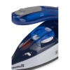 Mini fier de calcat Hausberg HB-7810BL, 1000 W, De voiaj, 75 ml, Ceramica, Auto curatarе, Alb-Albastru