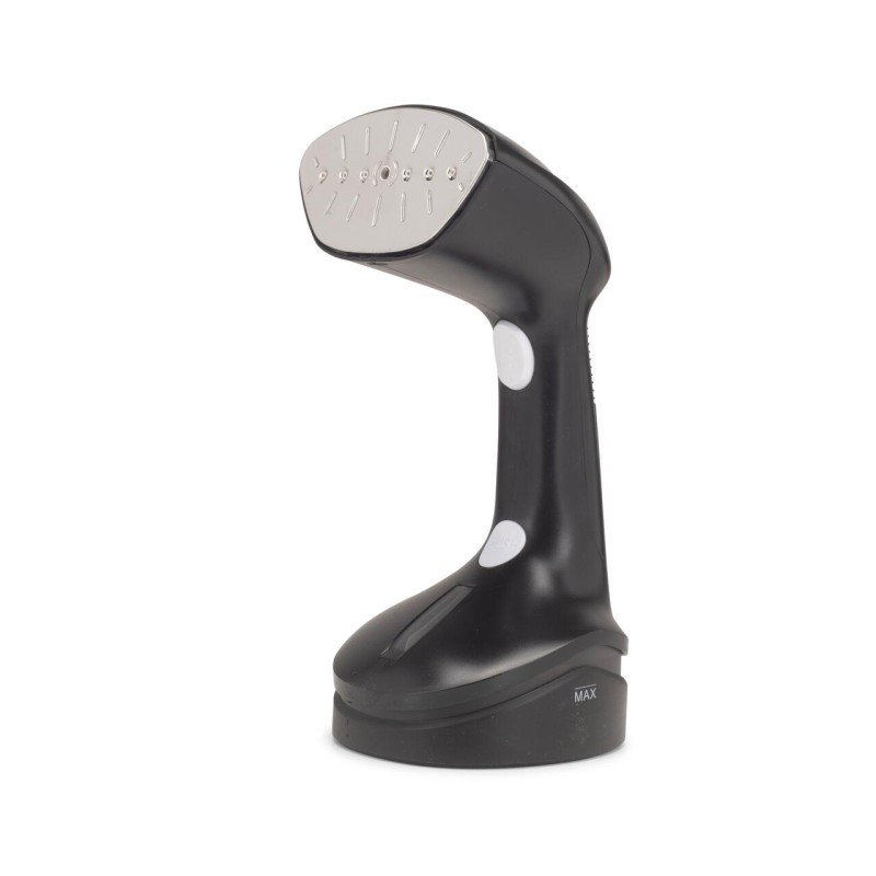 Fier de calcat vertical HAUSBERG HB-7901NG, 1200W, rezervor 200ml detasabil, placa de otel inoxidabil, abur 18g/min, buton on/off, Negru