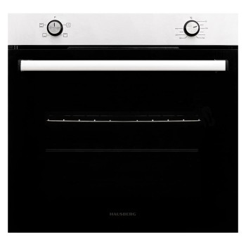 Pachet Cuptor Incorporabil Hausberg HB-8051IN, Electric, 76 l, 4 Functii, Clasa A + Plita Incorporabila Hausberg HB-555, 4 arzatoare, Gaz, Inox + Hota incorporabila decorativa Hausberg HB-1380, 450 m3/h, 1 motor, Touch control, LED, Filtru aluminiu
