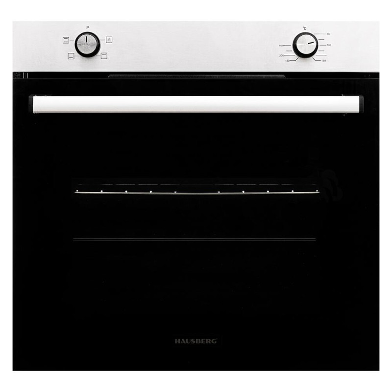 Pachet Cuptor Incorporabil Hausberg HB-8051IN, Electric, 76 l, 4 Functii, Clasa A + Plita Incorporabila Hausberg HB-555, 4 arzatoare, Gaz, Inox + Hota incorporabila decorativa Hausberg HB-1380, 450 m3/h, 1 motor, Touch control, LED, Filtru aluminiu