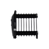 Calorifer electric cu ulei HAUSBERG HB-8945, o singura treapta de incalzire, 1000-1200 W, 9 elementi 110 mm x 330 mm, termostat reglabil, maner si rotite pentru o deplasare facila, indicator luminos functionare, negru