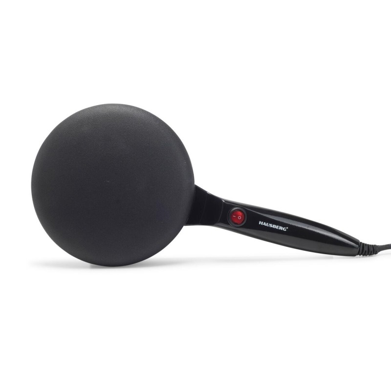 Plita pentru clatite Hausberg HB-9910NG, design compact, suprafata antiaderenta, negru