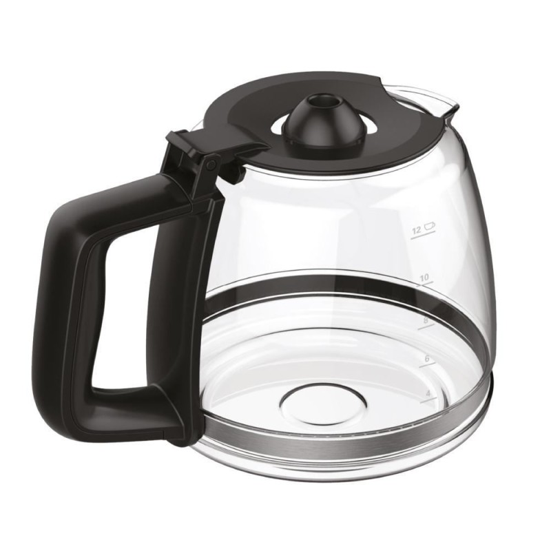 Filtru cafea digital cu functie de programare HAUSBERG HB3755, 1000-1200 W, 1.8 l, Wifi, afisaj LED, sistem de protectie, Inox
