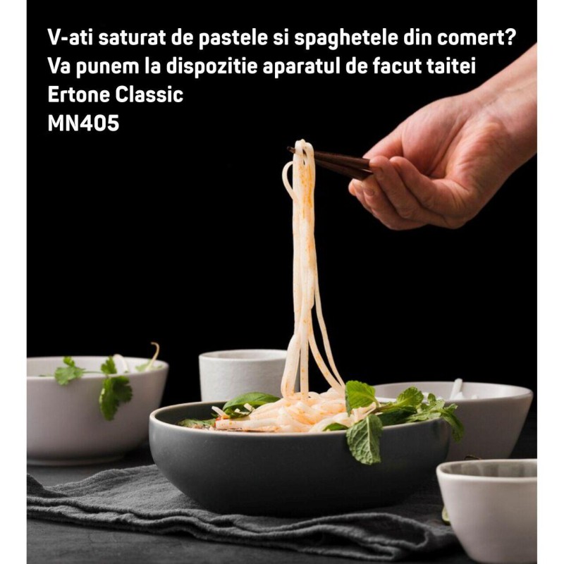 Masina Manuala Pentru Taitei Paste, Ertone ERT-MN 405, Inox