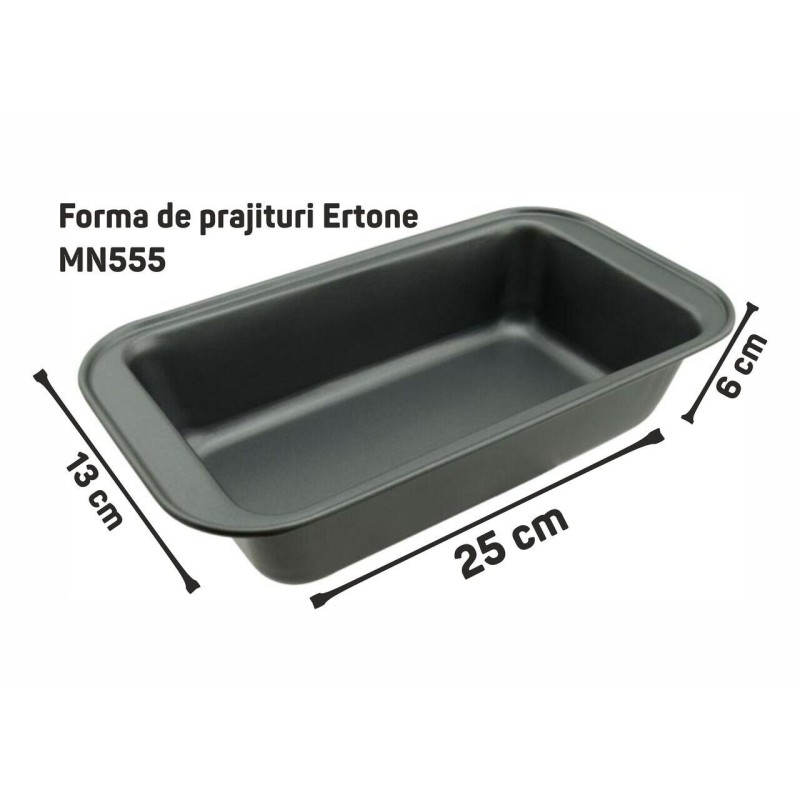 Forma de prajituri Ertone MN555, 25x13x6