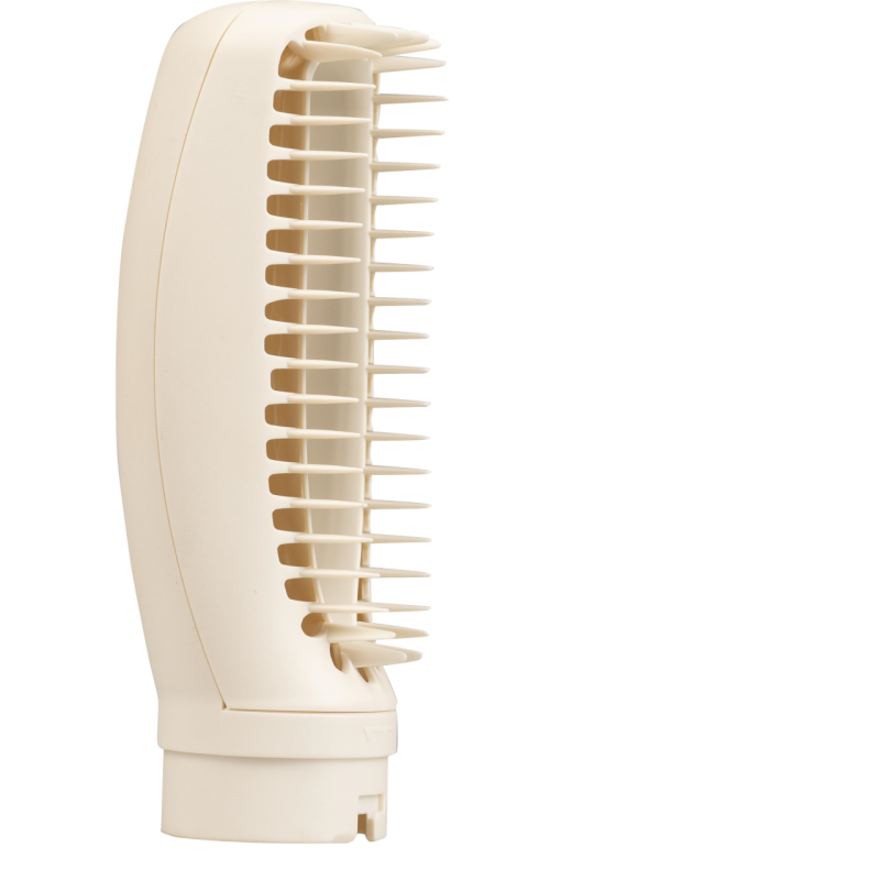 Perie pentru par Hausberg HB-19 cu 6 accesorii, 1000W, 360 C, Alb/Auriu