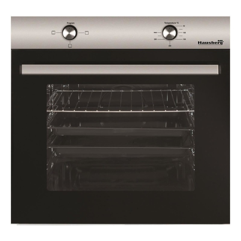 Pachet incorporabil Hausberg HB-8051IN, Electric, Putere 2000 W, 76 l, 4 Functii, Clasa A, Plita HB-555, Gaz, 4 arzatoare, Hota telescopica HB-1285IN, bsorbtie 420 m3/h, 2 motoare, 60 cm, Cuptor cu microunde HB-8070IN, 25 l, 1400 W, Inox