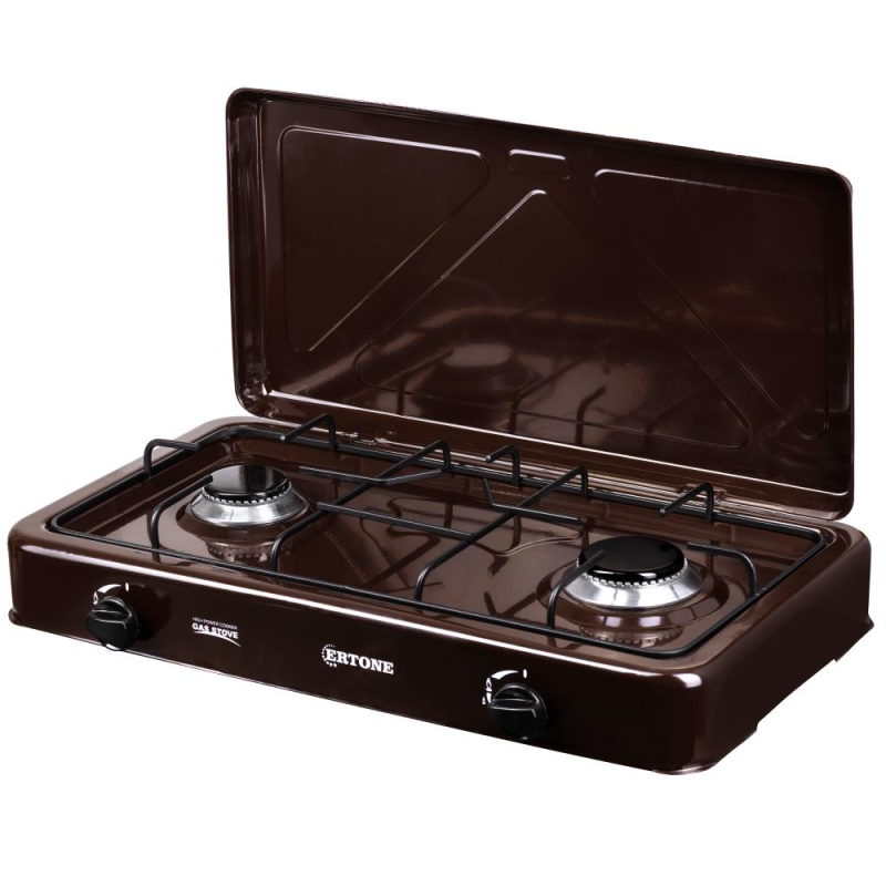 Aragaz, Minigaz 2 arzatoare Ertone ERT-MN 207MR, Emailat