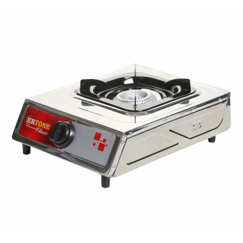 Minigaz Ertone MN201, 1 Arzator, Aprindere automata, Inox