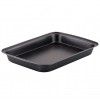Tava dreptunghiulara pentru copt, Ertone ERT-MN 562B, anti-aderenta, 33,5x22x4 cm, Negru