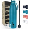 Termos Izolant cu Perete Dublu BAABN, 750 ml pentru Camping, Drumeții, Fitness, Sticla de apa din Otel inoxidabil, Anti-Scurgere