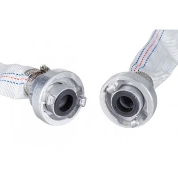 Furtun pentru refulare TATTA TT-C2015, diametru 1”, rola 20m cu mufe cuplare metalice, interior si exterior acoperit cu PVC