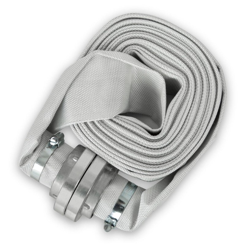 Furtun pentru refulare TATTA TT-C2016, diametru 2”, rola 20m cu mufe cuplare metalice, interior si exterior acoperit cu PVC