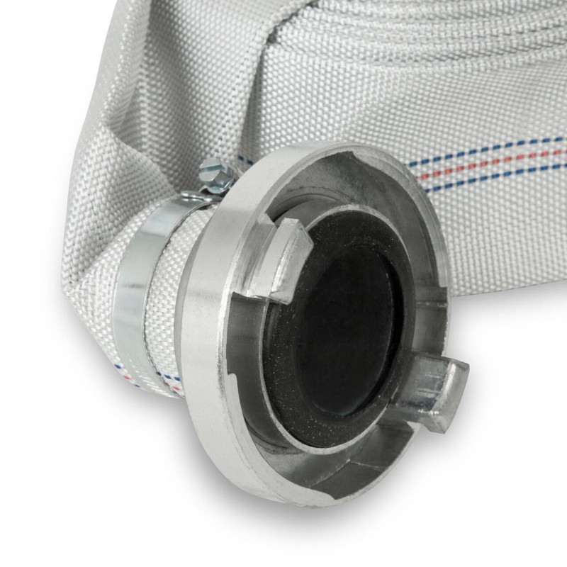 Furtun pentru refulare TATTA TT-C2016, diametru 2”, rola 20m cu mufe cuplare metalice, interior si exterior acoperit cu PVC