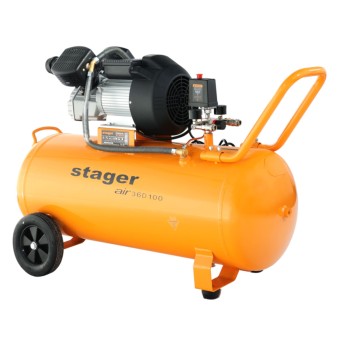 Air 36D100 compresor aer Stager, 100L, 10bar, 356L/min