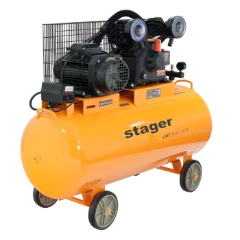 Air 60C200 compresor aer Stager, 200L, 10bar, 600L/min