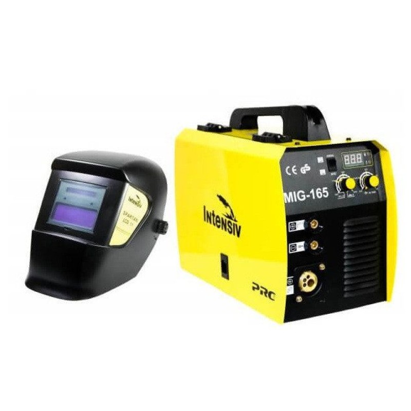 Aparat de sudura Intensiv MIG/MMA 165 tip MIG-MAG + Masca cristale SPARTAN 11
