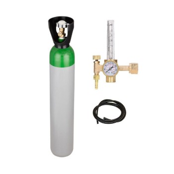 Butelie din otel PLINA cu argon 8 litri/200bari cu reductor presiune