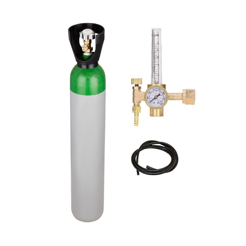 Butelie din otel PLINA cu argon 8 litri/200bari cu reductor presiune