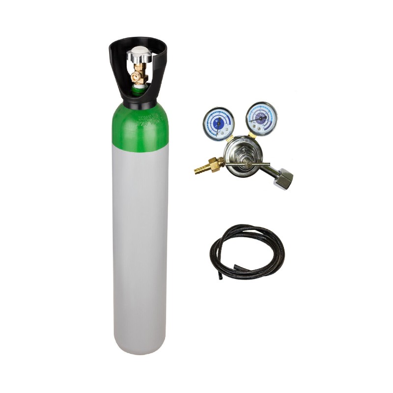 Butelie din otel PLINA cu corgon 10 litri/200bari cu reductor presiune