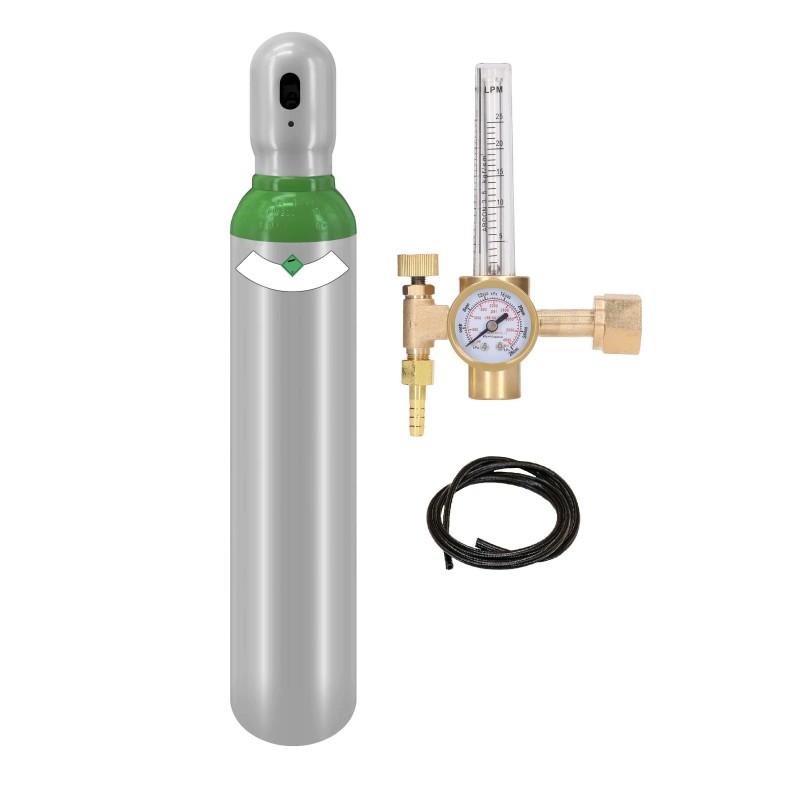 Butelie din otel PLINA cu corgon 8 litri/200bari cu reductor presiune