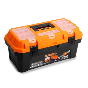 Cutie de scule din plastic cu organizator de 42x23x20 cm