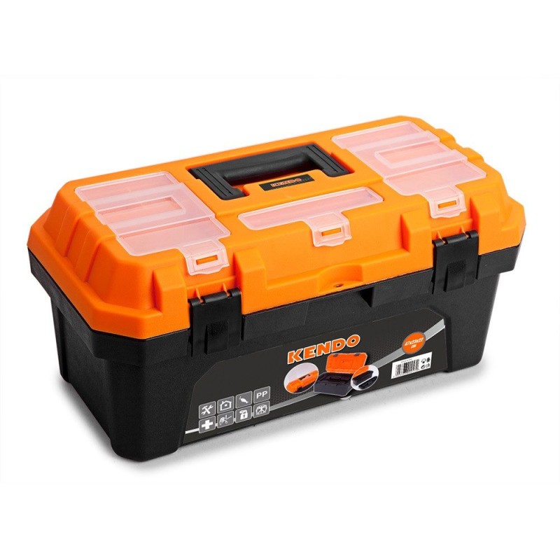 Cutie de scule din plastic cu organizator de 42x23x20 cm