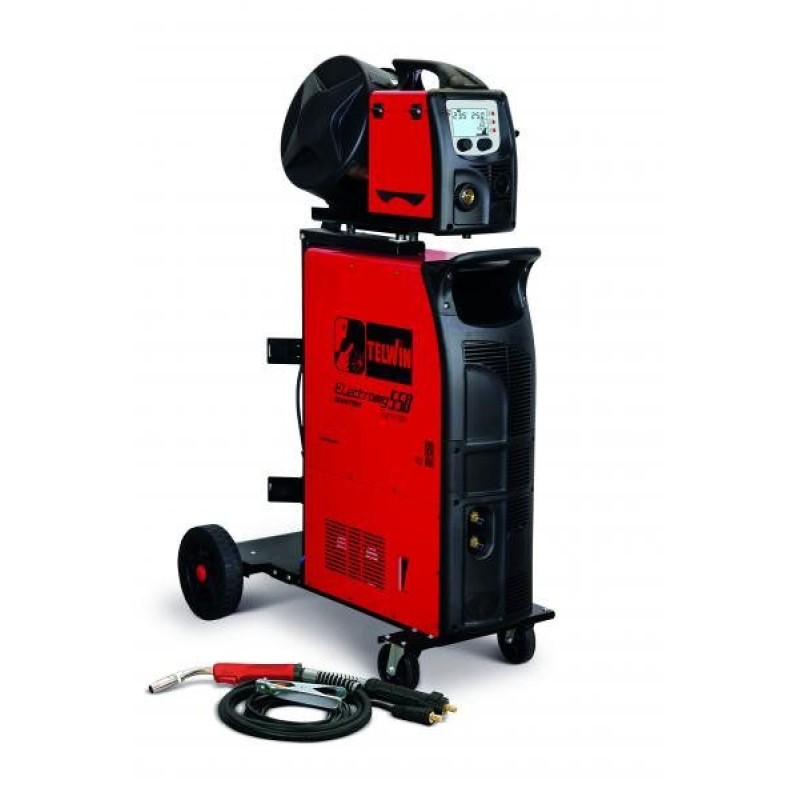 ELECTROMIG 550 SYNERGIC - APARAT DE SUDURA TELWIN tip MIG-MAG/TIG/MMA