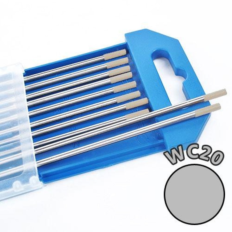 Electrozi wolfram WC20 (gri) ø 2.4 mm