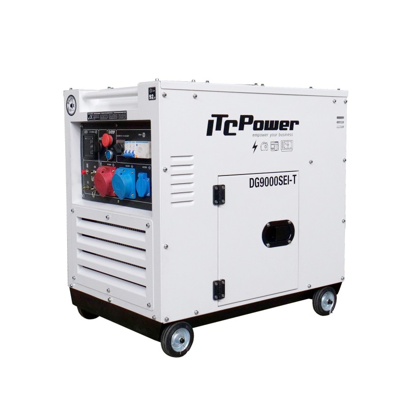 Generator Curent Inverter Diesel Trifazat ITC Power DG9000SEi-T 8.1 kVA - PMG Sine Pur