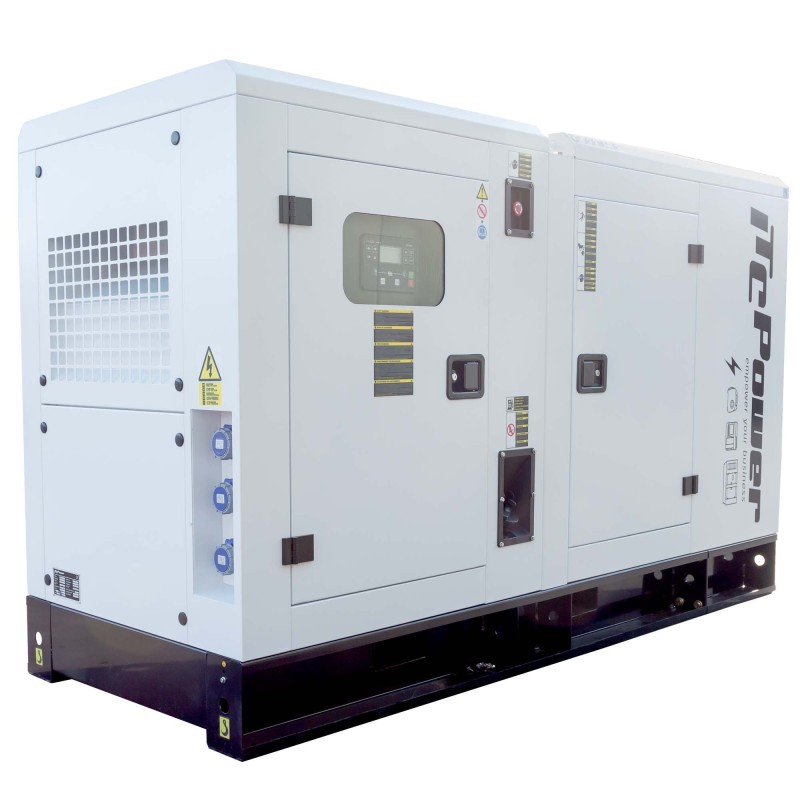 Generator Diesel Industrial Insonorizat ITC Power DG66KSE 66 kVA Trifazat — 1500 RPM, Racit Apa, 180L