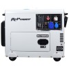 Generator Diesel Monofazat ITC Power DG7800SE 6.3 kW — Baterie 36Ah Inclusa, AVR